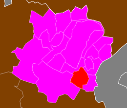 Canton de Marly-le-Roi - Carte