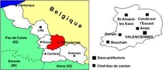 Arrondissement of Valenciennes Arrondissement in Hauts-de-France, France