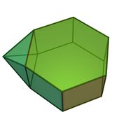 Prisma hexagonal gehitua