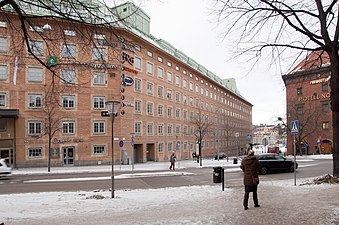 Automobilpalatset i kvarteret Blästern, Stockholm