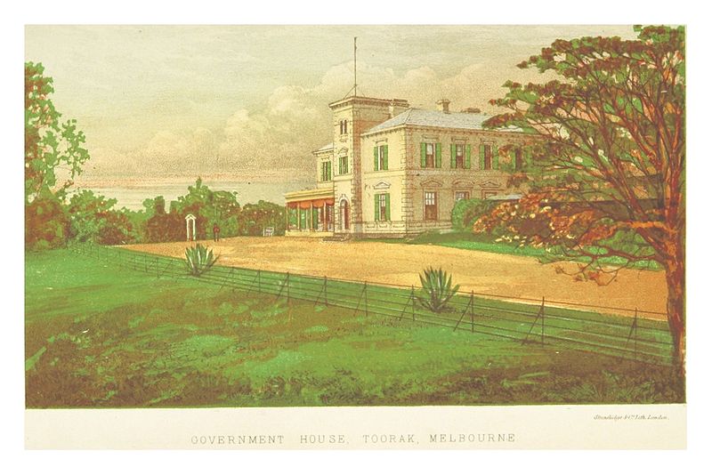 File:B(1871) p091 VICTORIA (AUSTRALIA), GOVERNMENT HOUSE, TOORAK, MELBOURNE.jpg