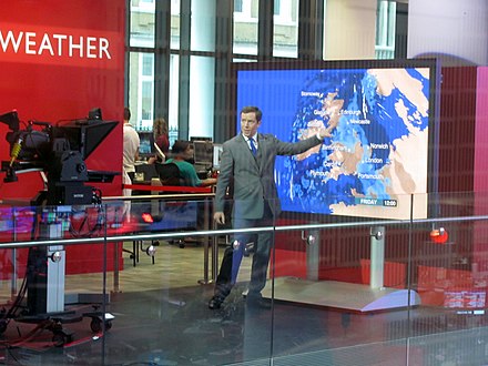 Alex Deakin presents a 2013 weather forecast from New Broadcasting House