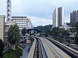 <span class="mw-page-title-main">Keat Hong LRT station</span> LRT station in Singapore