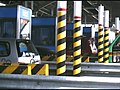 The interior of North Luzon Expressway Balintawak Toll Barrier in Caloocan City.