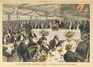 Banquet des maires de 1900