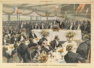 The Mayors' Banquet, 1900