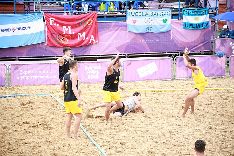 File:Beach handball at the 2018 Summer Youth Olympics – Boys Main Round – ESP-POR 39.jpg