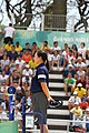 Deutsch: Beachvolleyball bei den Olympischen Jugendspielen 2018; Tag 11, 17. Oktober 2018; Mädchen, Finale – Italien (Claudia Scampoli & Nicol Bertozzi)- Russland (Maria Woronina & Maria Botscharow) 0:2 (19–21/19–21) English: Beach volleyball at the 2018 Summer Youth Olympics at 17 October 2018 – Girls Final – Italy (Claudia Scampoli & Nicol Bertozzi) - Russia (Maria Voronina & Maria Bocharova) 0:2 (19–21/19–21)