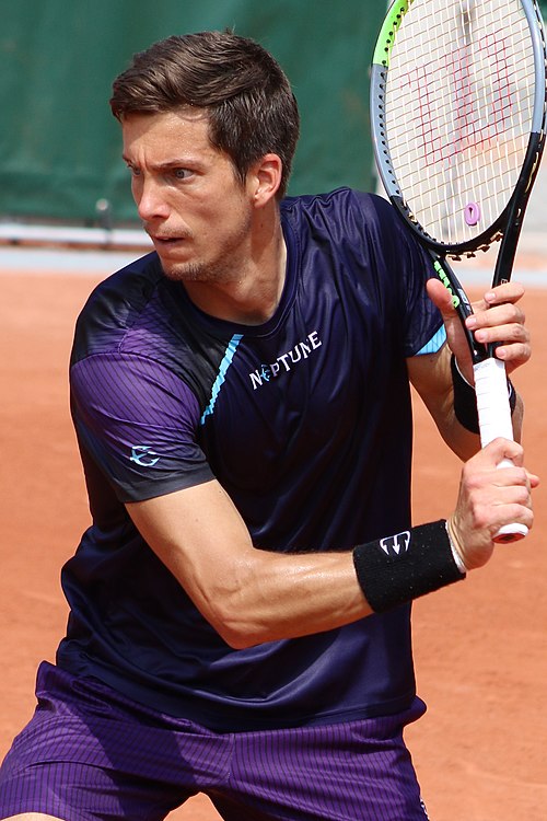 Bedene at the 2021 French Open