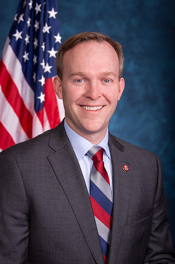 Image: Ben Mc Adams, official portrait, 116th Congress