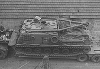 Predecessor Bergepanzer 1 Bergepanzer M88 auf Faun Zugmaschine.jpg