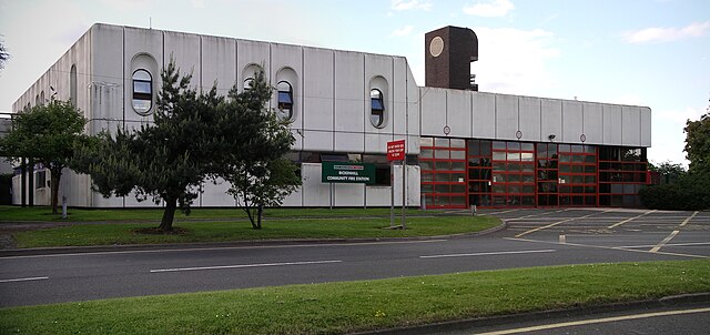 Bickenhill Community Fire Station near the National Exhibition Centre in May 2009