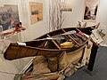 Birch bark canoe