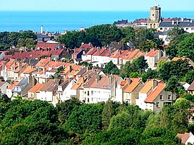 Vista de Boulogne-sur-Mer