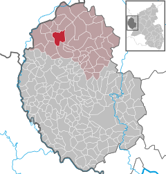 Brandscheid - Harta