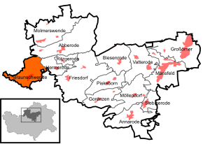 Poziția localității Braunschwende