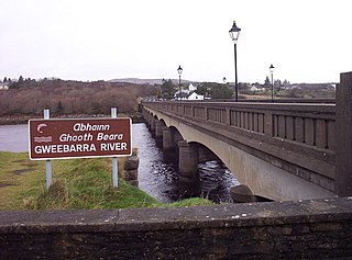 River Gweebarra River in north County Donegal, Ireland