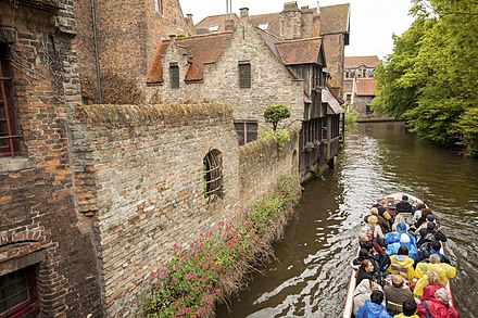 Touring the canals by boat might be the most touristy thing to do in Brugge, but still worth it