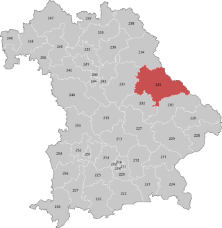 <span class="mw-page-title-main">Schwandorf (electoral district)</span> Federal electoral district of Germany