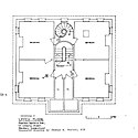 Second Floor Plan of the Charles Daniels House.