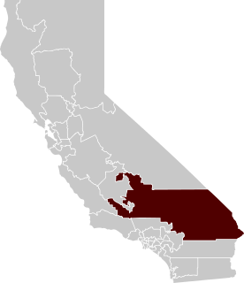 <span class="mw-page-title-main">California's 16th State Senate district</span> American legislative district