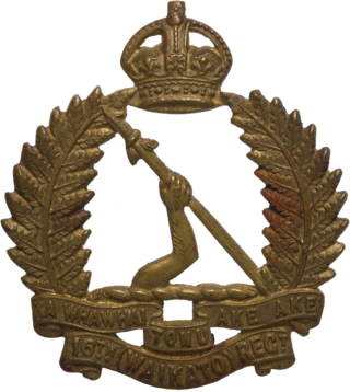 <span class="mw-page-title-main">Waikato Regiment</span> Military unit