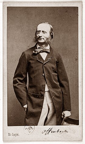 Offenbach by Étienne Carjat, early 1860s (Source: Wikimedia)