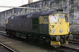 <span class="mw-page-title-main">British Rail Class 26</span> Class of 47 Bo′Bo′ 1160hp diesel-electric locomotives