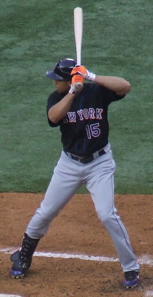 Beltrán with the New York Mets in 2005