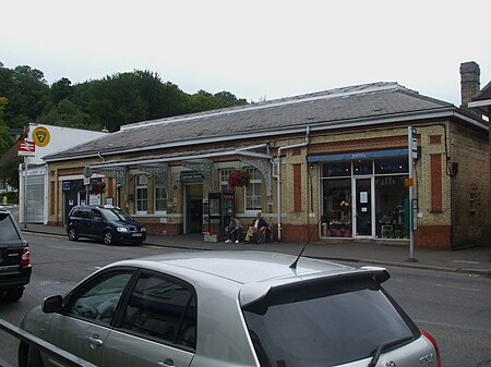 Caterham station building