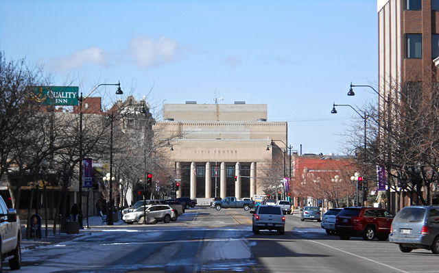 Avenida Central em Great Falls