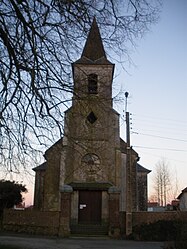 De kerk van Chériennes