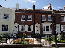Charles Dickens's birthplace, 393 Commercial Road, Portsmouth CharlesDickens house Portsmouth.JPG