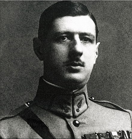 De Gaulle at the École supérieure de guerre, between 1922 and 1924