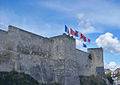 Caen Kalesi'nin güney duvarı