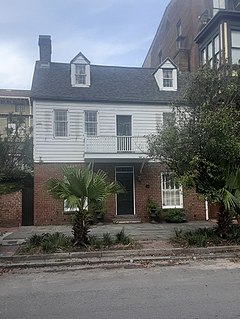 Christian Camphor Cottage Historic house in Savannah, Georgia