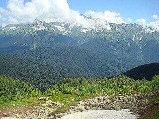 <span class="mw-page-title-main">Chugush</span> Highest mountain in Adygea, Russia