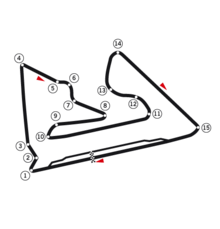 The Bahrain Circuit in Sakhir