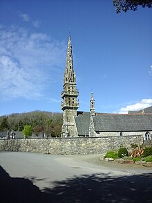 Eglise de Dirinon et la Chapelle Sainte-Nonne