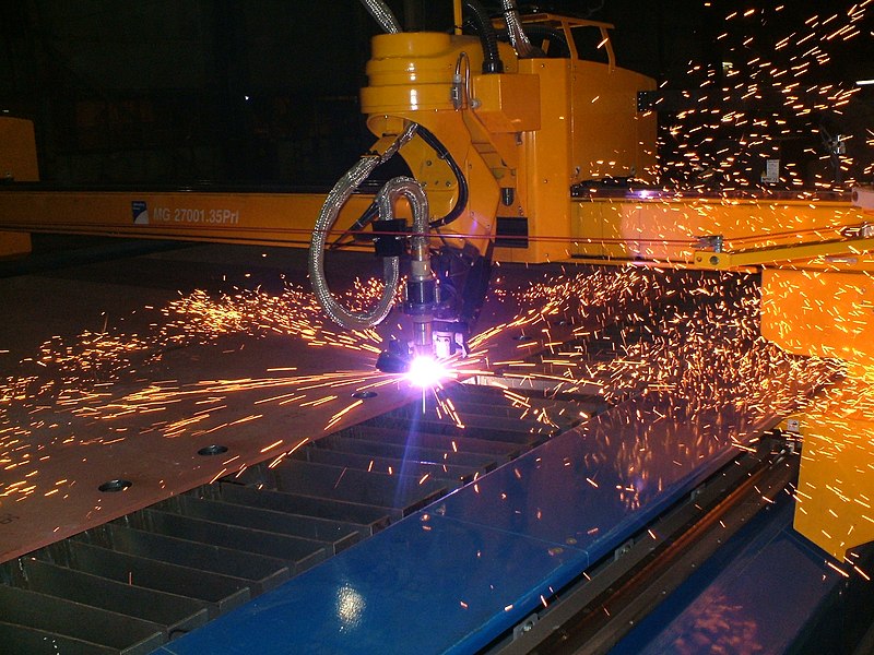 File:Cnc plasma cutting.jpg