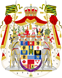 Bernhard II av Sachsen-Meiningens våpenskjold