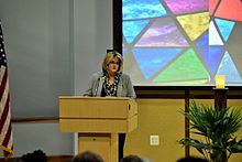 Dr. Colleen Hanycz, the President of La Salle University from 2015-2021 and first female president in the school's history Colleenhanycz1.jpg