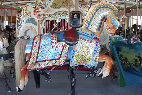 A 1909 Illions creation on Coney Island's B&B Carousell