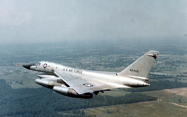 B-58A in flight, June 1967