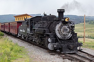 <span class="mw-page-title-main">Rio Grande class K-36</span> Class of 10 American narrow gauge 2-8-2 locomotives