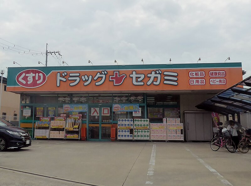 File:DRUG SEGAMI Yao Kitahommachi store.jpg