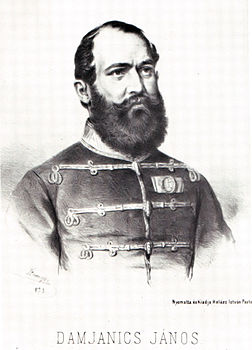 Јован Дамјанић један од вођа мађарске револуције 1848.
