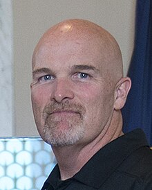 Closeup photo of a man's face