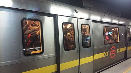 รถไฟใต้ดินเดลี_สายสีแดง