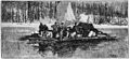 Die Gartenlaube (1897) b 886_2.jpg Goldgräberfloß auf dem Yukon (Albert Richter)